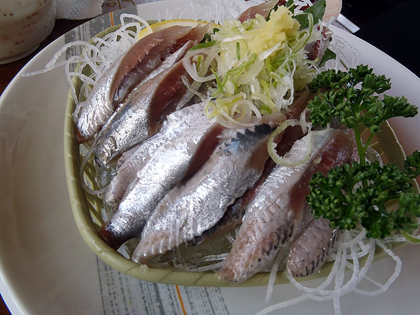 鰯定食